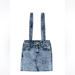 BNWT Girl’s Joe's Jeans Blue Denim Kids Overall Skirt
